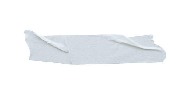 istock White adhesive paper tape isolated on white background 2229629258