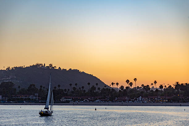 istock Sunset in Santa Barbara, California 2229635681