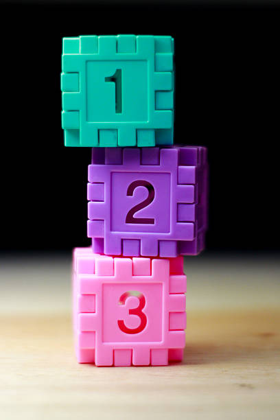 istock Colorful  puzzle with number. 2229637870