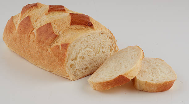 istock Baked bread isolated nature background with clipping path 2229648469