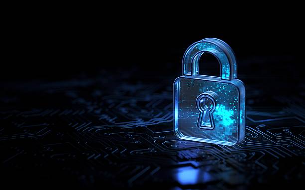istock Phishing Cyber Security Ransomware Fingerprint Email Encrypted Technology, Digital Information Protected Secured 2229657058