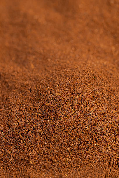 istock ground coffee for quick preparation of a drink, roasted ground coffee in large quantities 2229666835