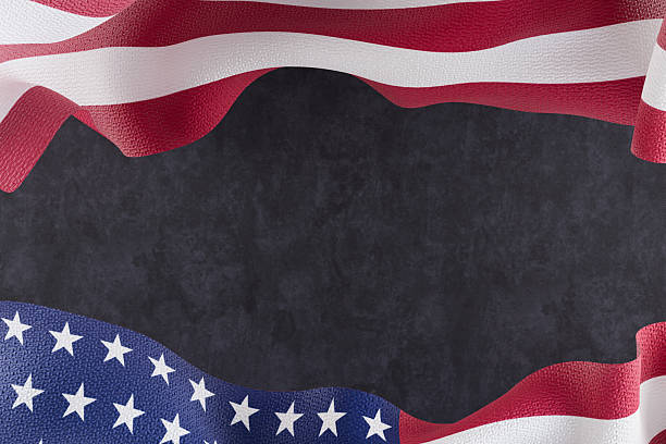 istock American Flag on Black Background 2229668284