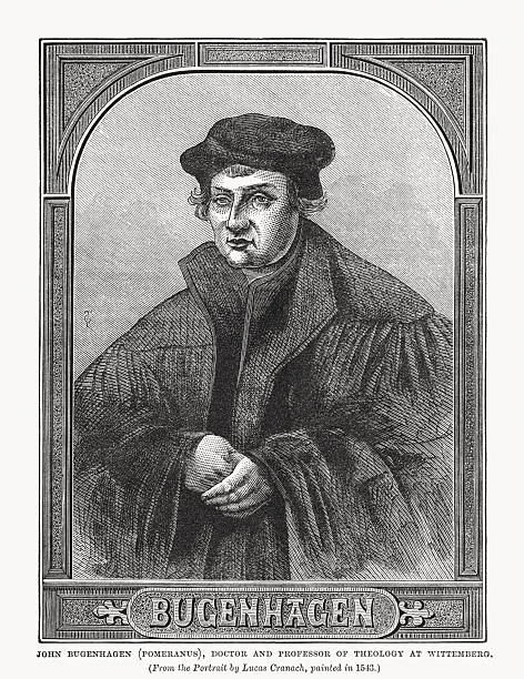 istock Johannes Bugenhagen (1485-1558), German protestant reformer, wood engraving, published 1899 2229679445