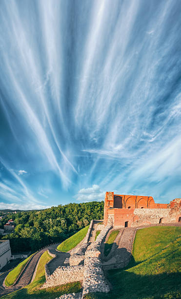 istock Upper Vilnius Castle Complex, Is A Group Of Cultural, And Historic Structures On Left Bank Of Neris River, Near Its Confluence With Vilnia River, In Vilnius, Lithuania. 2229681894