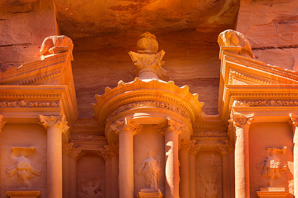 istock Petra, Jordan Siq, Treasury, Al Khazneh close-up 2229689113