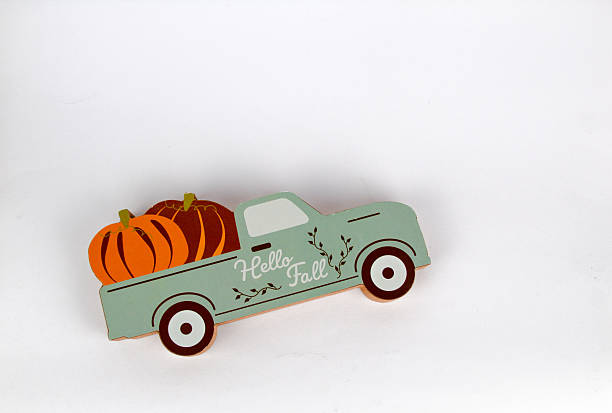 istock Truck figurine lies on white background 2229689252