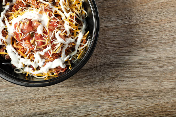 Close up Burrito Bowl