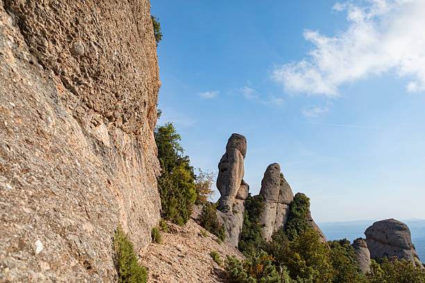 Montserrat sunny day at summer