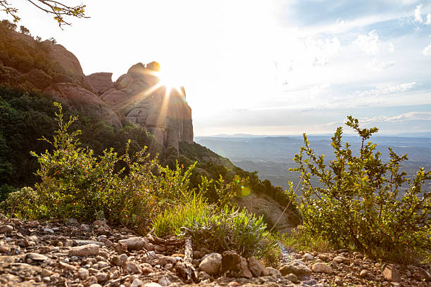 istock Montserrat sunset - Les Agulles 2229690912