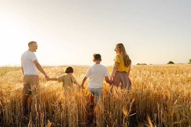 istock An outdoors family portrait 2229692768