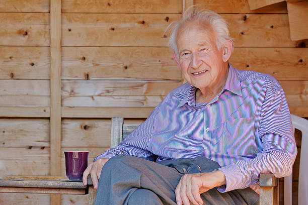 istock Elderly man smiling showing happiness and joy 2229692891