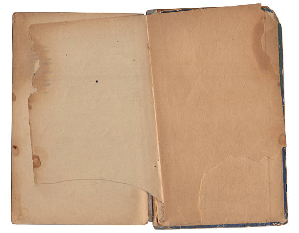 istock Vintage empty background of old book paper texture isolated 2229722047
