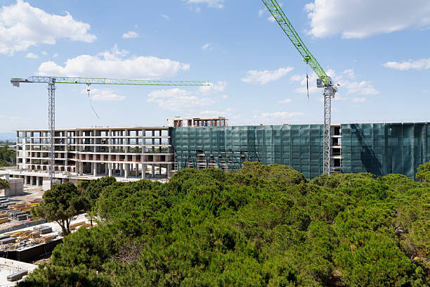 Construction of a new hotel in Turkey