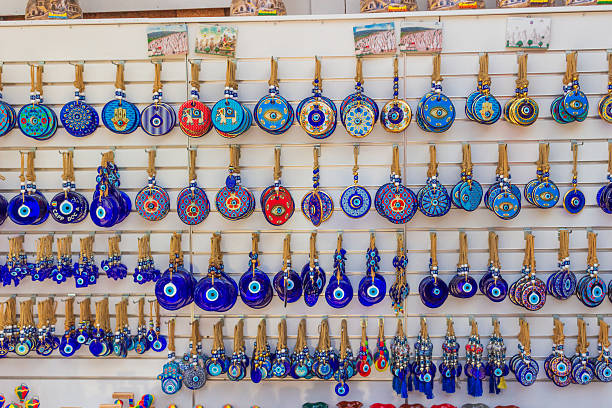 istock Evil Eye amulets for souvenir market, Turkey 2229725886