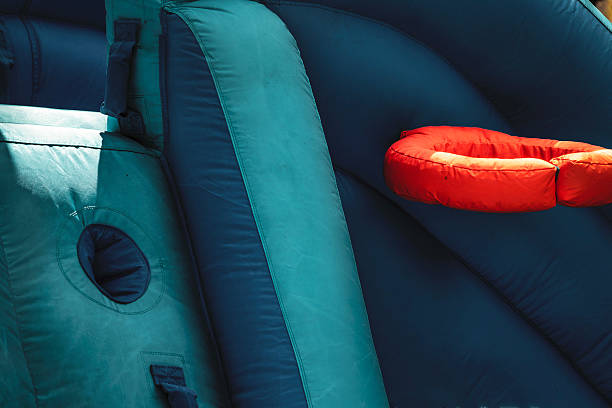 istock shapes on an inflatable playground apparatus. 2229730410