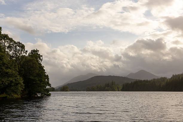 istock A lake with a cloudy sky in the background 2229738545