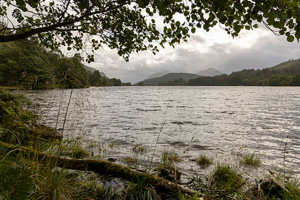 istock A lake with a cloudy sky in the background 2229738615