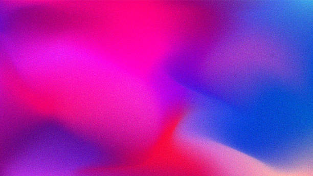 istock Blurred neon glow black, blue, pink and purple colors flow gradient background. Wide banner modern technology design 2229743523