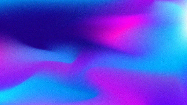 istock Blurred neon glow black, blue, pink and purple colors flow gradient background. Wide banner modern technology design 2229743655