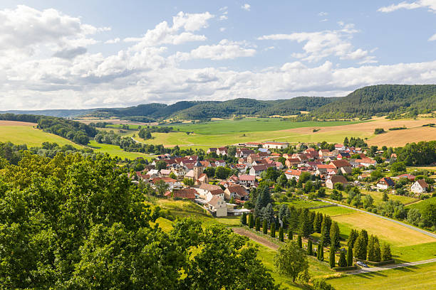 istock Thuringia in Germany in summer at the golden hour 2229747413