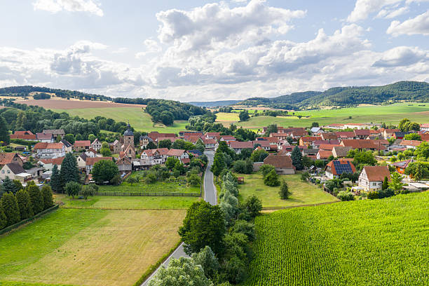istock Thuringia in Germany in summer at the golden hour 2229747419