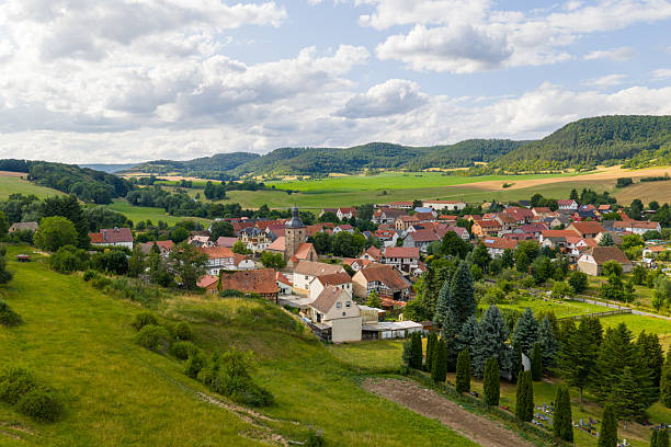 istock Thuringia in Germany in summer at the golden hour 2229747420