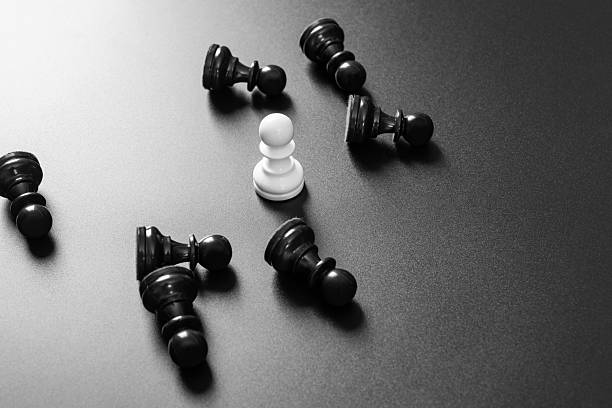 Board game concept isolated on white background