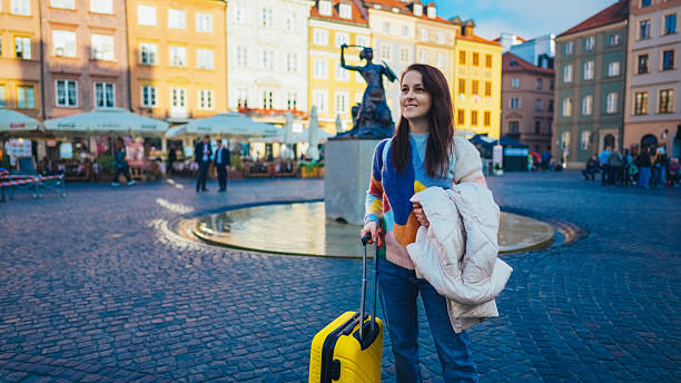 istock Solo traveler in Warsaw 2229767782