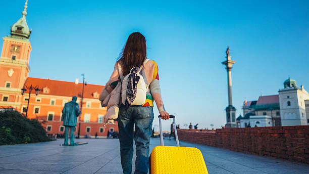 istock Solo traveler in Warsaw 2229767807
