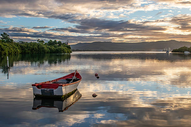 istock Row boat in the sea 2229771276