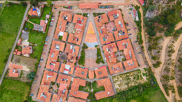istock Aerial View of Pueblito Boyacense 2229797324