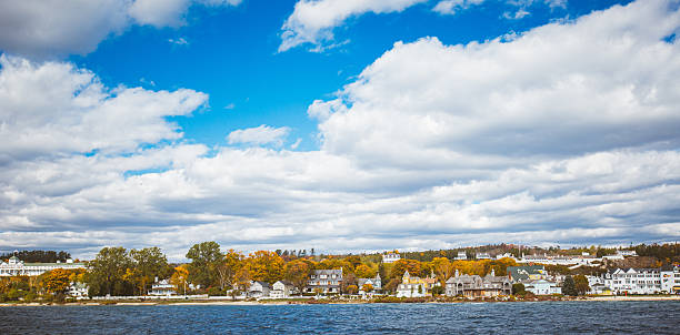 istock Waterfront landscape of coastal Michigan 2229797476