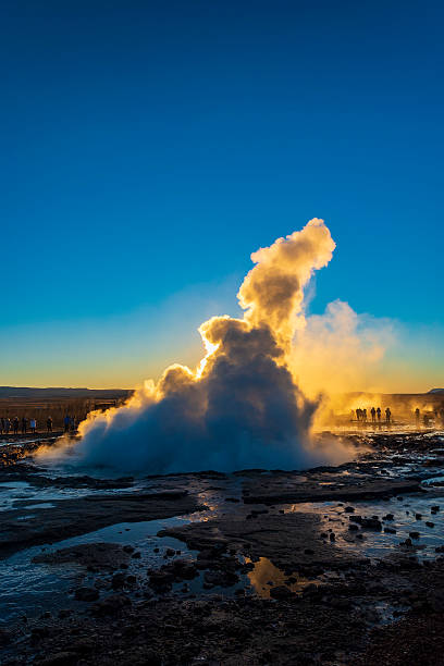 istock Strokkur (the Churn), Geysir, Golden Circle, Iceland 2229808284
