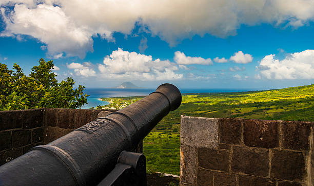 istock Fortifications and cannons at Brimstone Hill Fortress, St. Kitts 2229811821