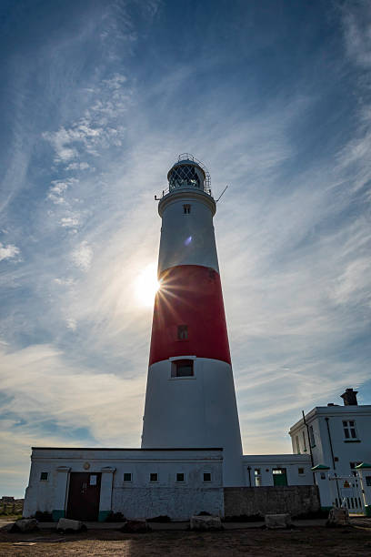 istock Portland Bill Lighthouse With Sea Thrift 2229814103