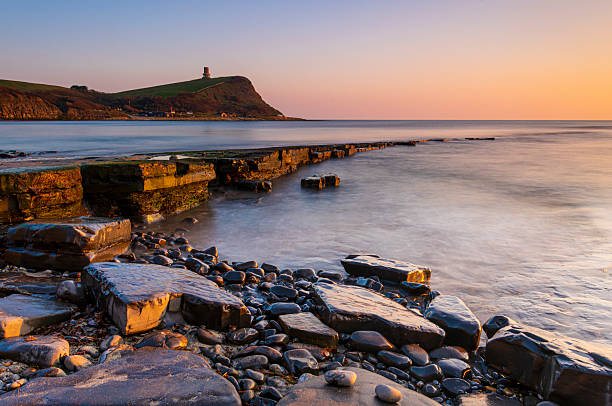 istock Golden hour at Kimmeridge on the Dorset Coast 2229814424