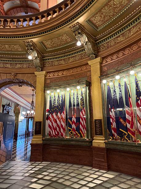 istock Interior view of the Michigan State Capitol 2229817774