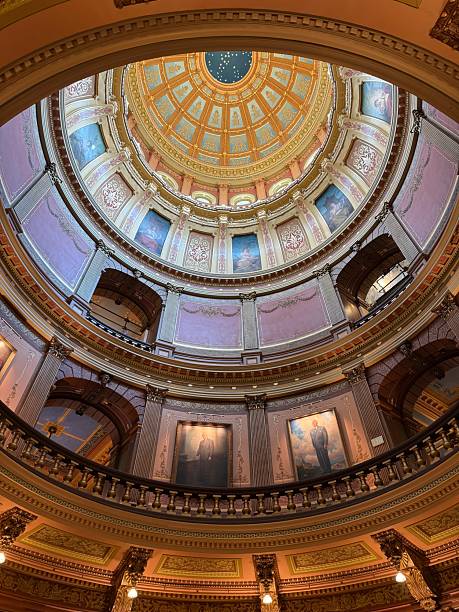 istock Interior view of the Michigan State Capitol 2229817784