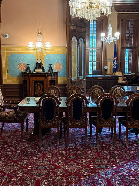 istock Interior view of the Michigan State Capitol 2229817801