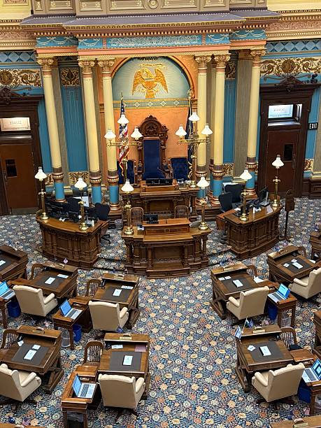 istock Interior view of the Michigan State Capitol 2229817826
