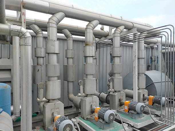 istock Factory machinery motors, installation and maintenance concepts 2229818285