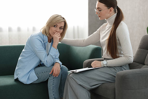 istock Professional psychotherapist working with patient in office 2229827308