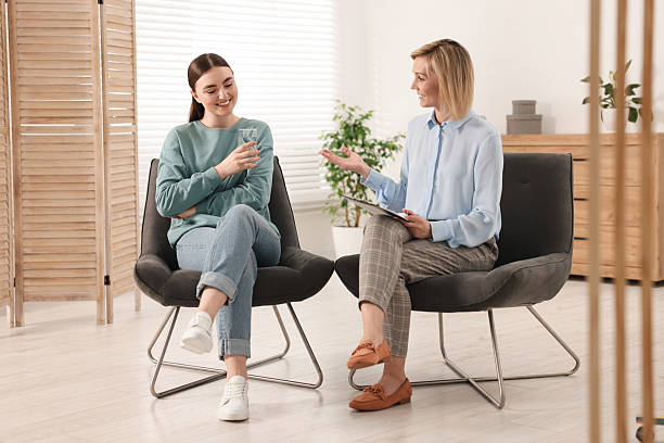 istock Professional psychotherapist working with patient in office 2229827352