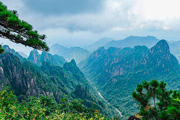 istock Beautiful view on Huangshan Mountain 2229859399