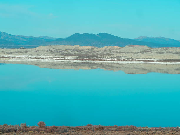 Mountain by Roosevelt lake in Central Arizona