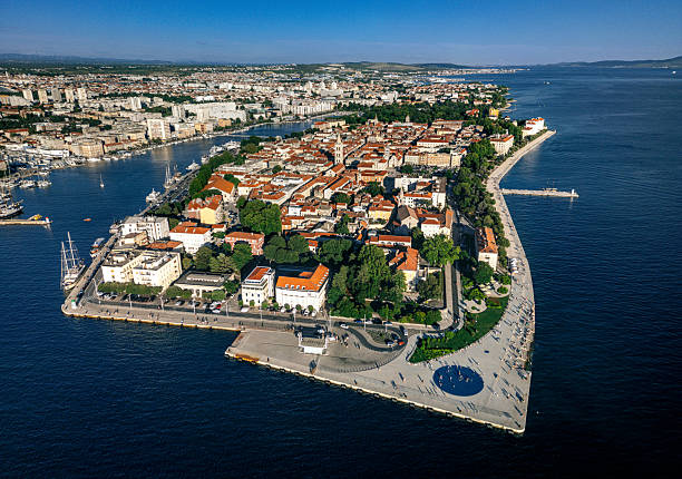 istock Zadar Old Town with Waterfront Promenade 2229866591