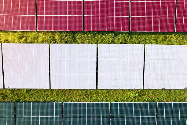 istock Solar farm superimposed with flag of Hungary. Symbolizing solar power and panel demand, renewable energy industry, government policy, and sustainability initiatives in the country. 2229869076