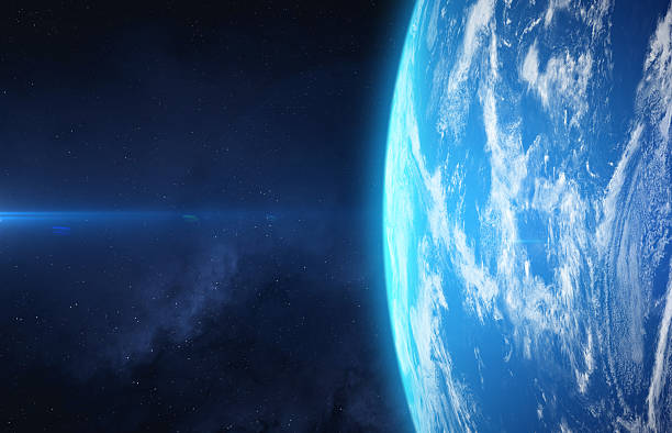 istock Earth. Amazing blue planet. Habitable exoplanet. 2229876189