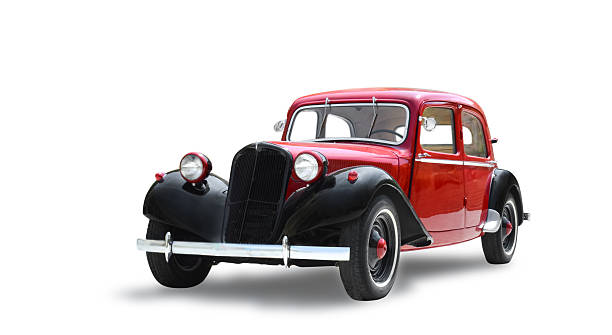 istock vintage red car isolated 2229882146